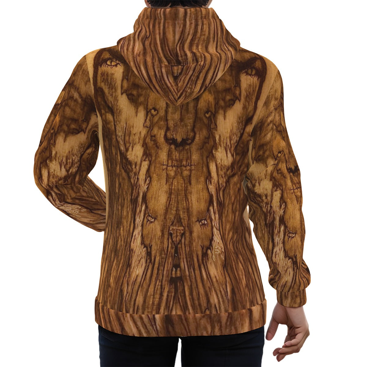 Ethereal, Eco-friendly All-Over Print Unisex Pullover Hoodie