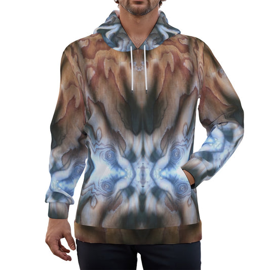 Starseeds, Eco-friendly All-Over Print Unisex Pullover Hoodie