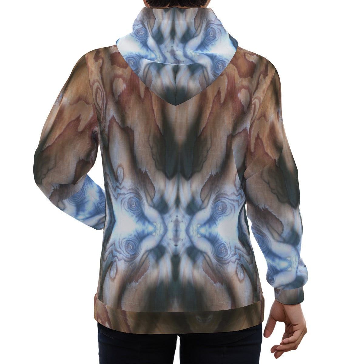 Starseeds, Eco-friendly All-Over Print Unisex Pullover Hoodie