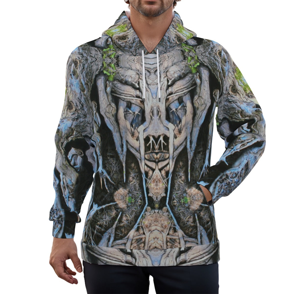 Spirit Guides, Eco-friendly All-Over Print Unisex Pullover Hoodie