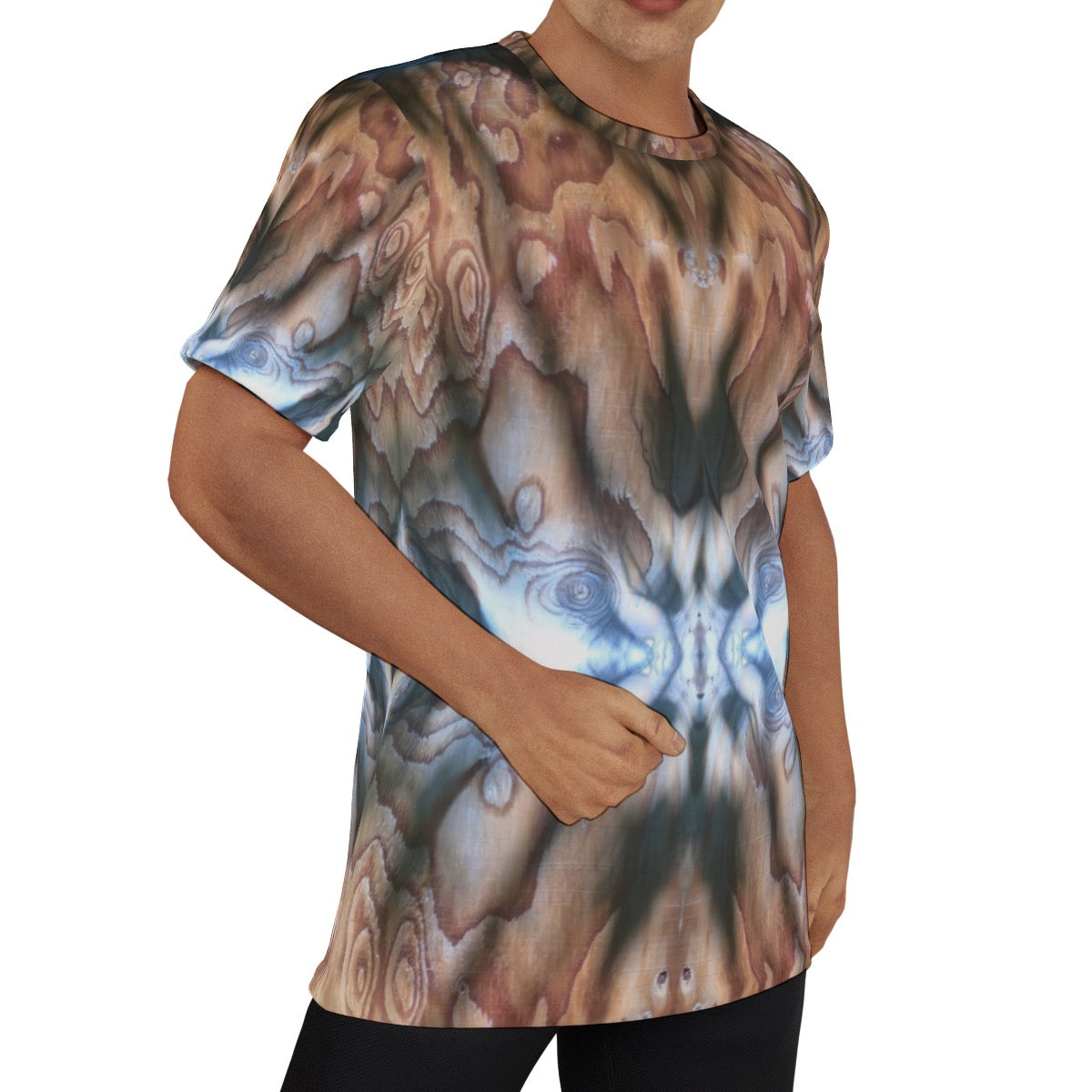 Starseeds, Eco-friendly All-Over Print Men's Short Sleeve T-shirt