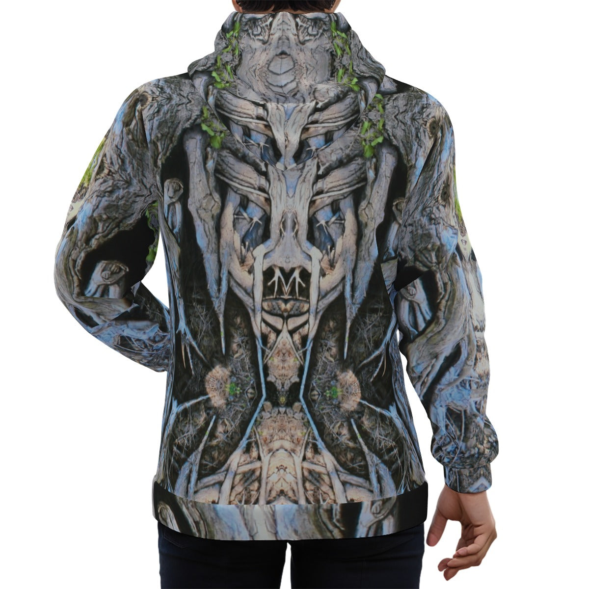 Spirit Guides, Eco-friendly All-Over Print Unisex Pullover Hoodie