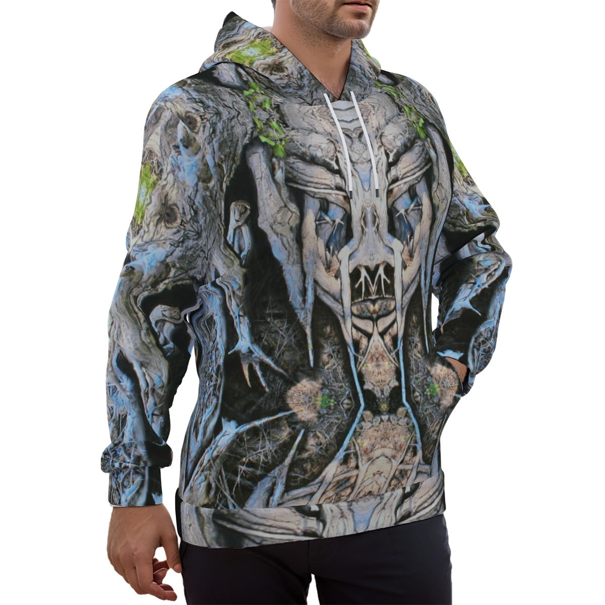 Spirit Guides, Eco-friendly All-Over Print Unisex Pullover Hoodie