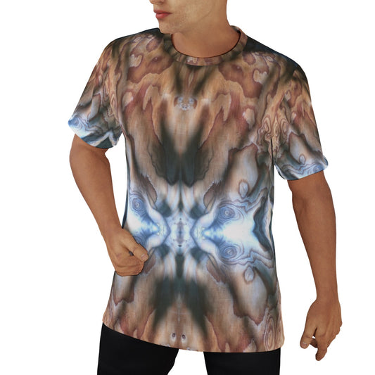 Starseeds, Eco-friendly All-Over Print Men's Short Sleeve T-shirt