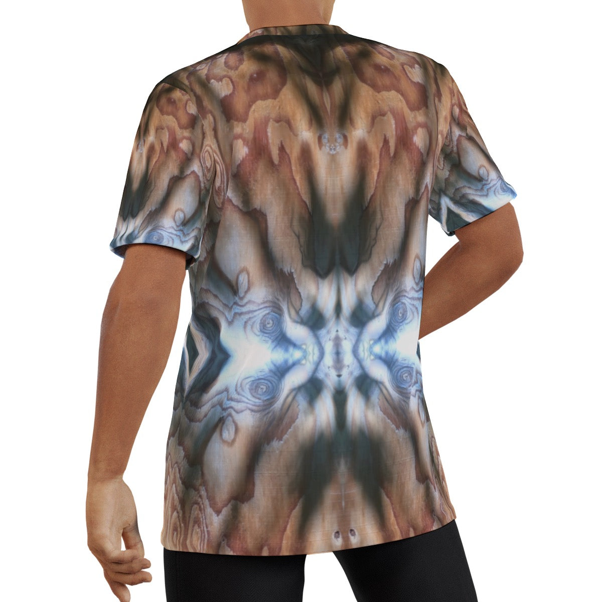 Starseeds, Eco-friendly All-Over Print Men's Short Sleeve T-shirt
