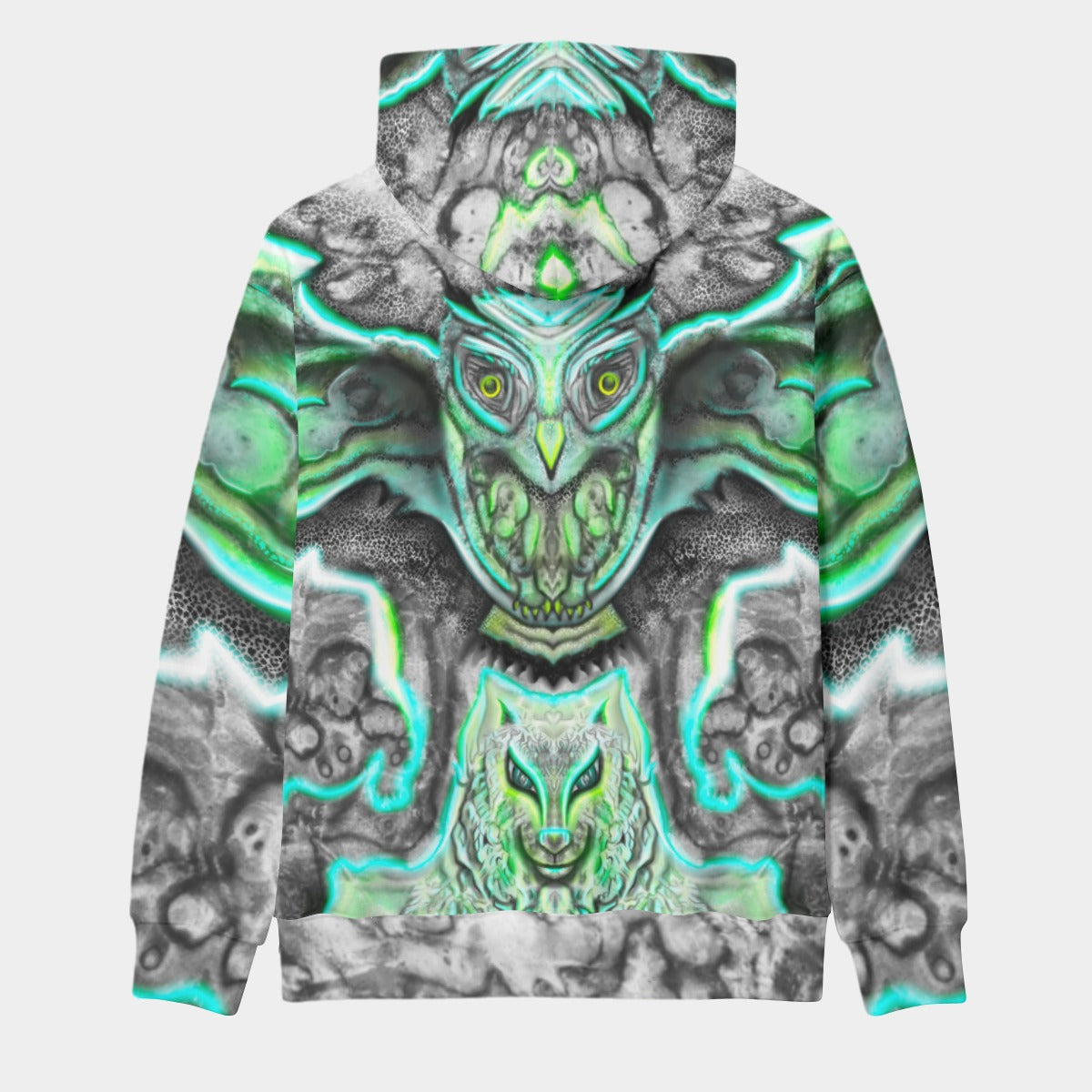 Eutierria Radiance-Eco-friendly All-Over Print Unisex Pullover Hoodie