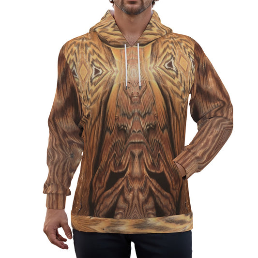 Friends From Psychedelia, Eco-friendly All-Over Print Unisex Pullover Hoodie