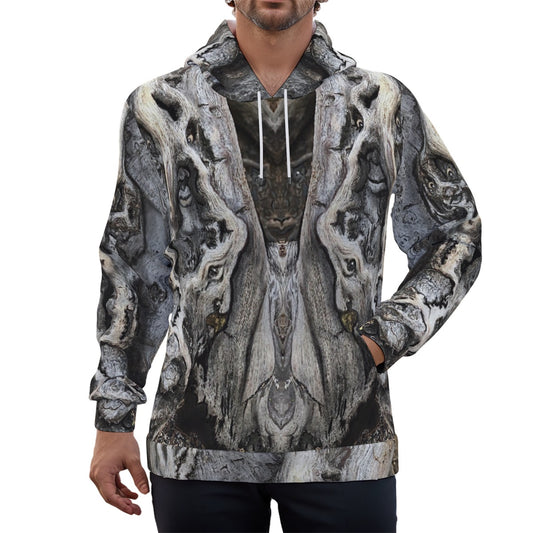 Ancient Ones, Eco-friendly All-Over Print Unisex Pullover Hoodie