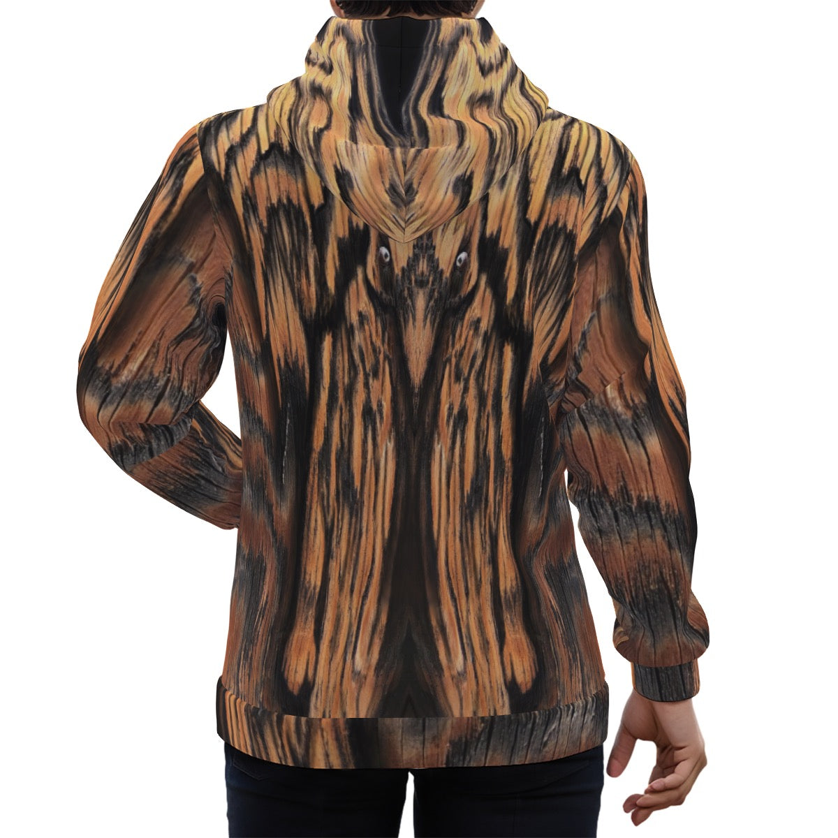 Avian Ascension, Eco-friendly All-Over Print Unisex Pullover Hoodie
